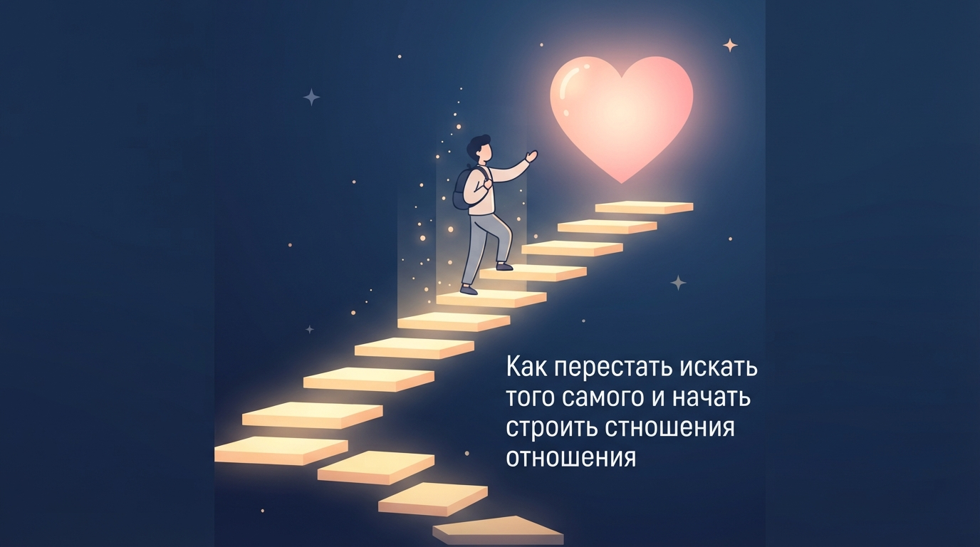 Как перестать искать «того самого» и начать строить отношения