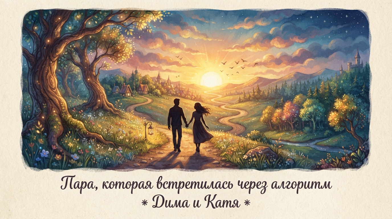 Пара, которая встретилась через алгоритм: история Димы и Кати