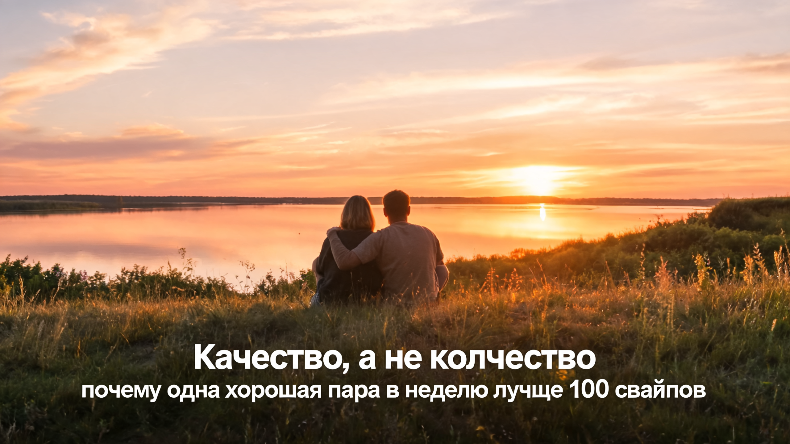 Качество, а не количество: почему одна хорошая пара в неделю лучше 100 свайпов